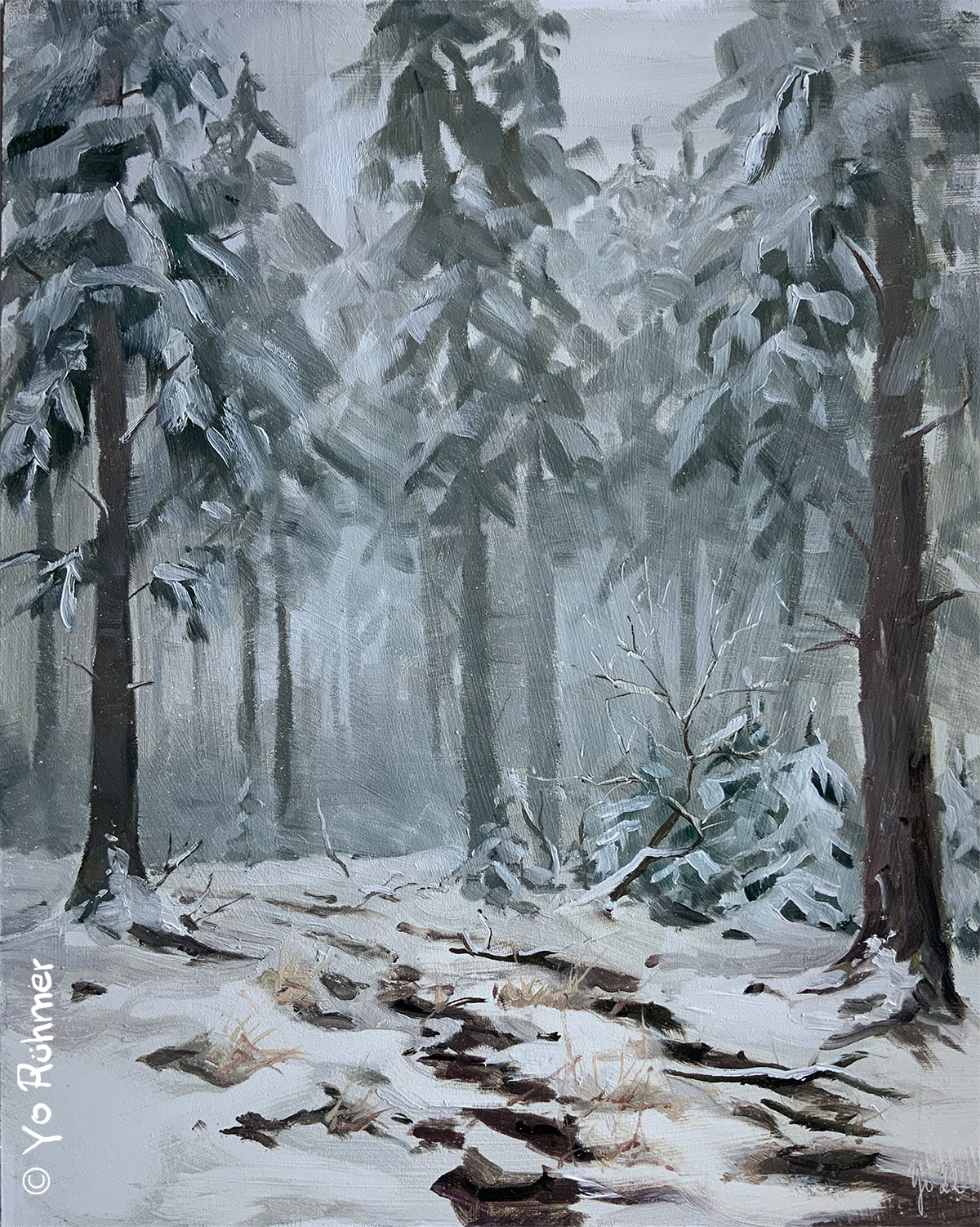 Schnee-Nebel-Ölbild-Taunus-pleinairmalerei-1086