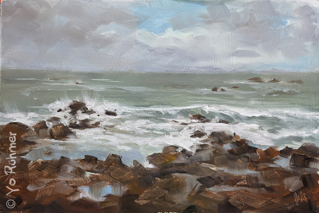 Brandung-Felsen-Bretagne-pleinairmalerei-1094