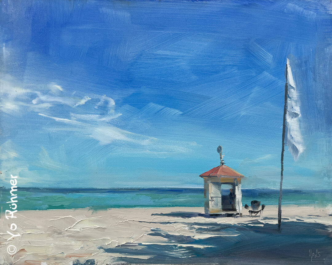 Kühlungsborn_Strand_Ölbild-Pleinairmalerei-1396