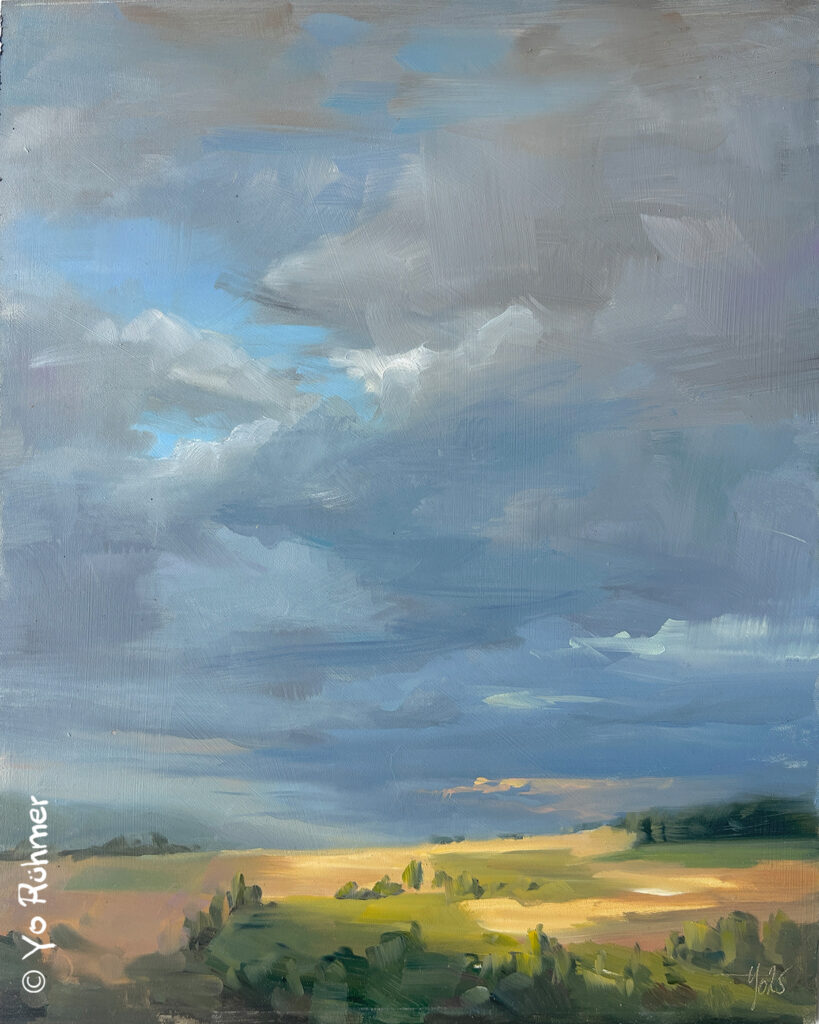 Gewitterimmel_Weserbergland_Wolken-ölbild_pleinairmalerei-1430