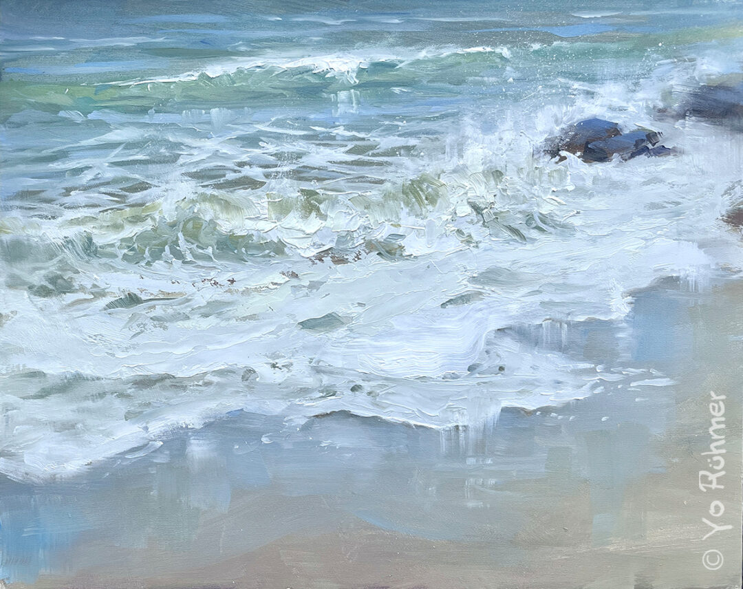 Bretagne–Wellen_Ölbild–pleinairmalerei-1523
